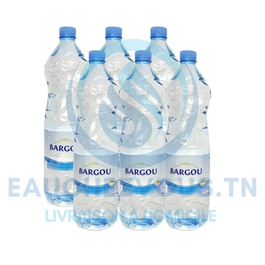 Eau minérale Bargou 1.5L (Pack de 6)