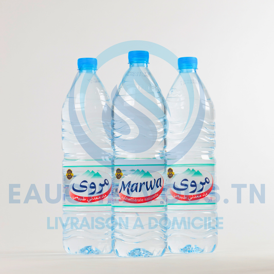 Eau minérale Marwa 1.5L (Pack de 6)