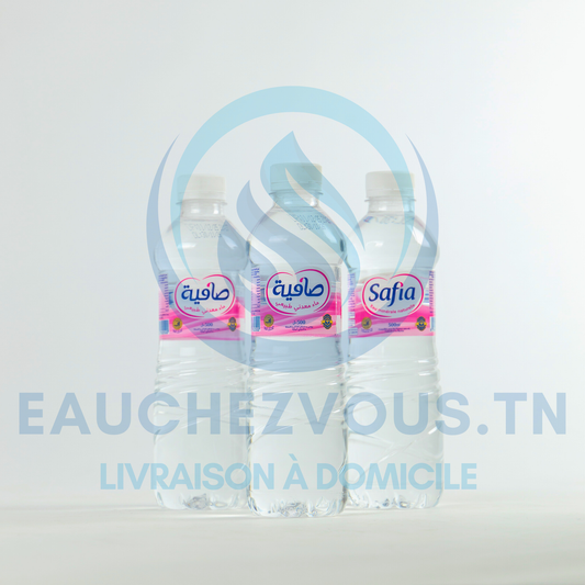 Eau minérale Safia 0.5L (Pack de 12)