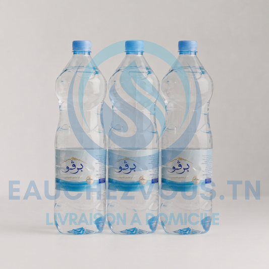 Eau minérale Bargou 1.5L (Pack de 6)