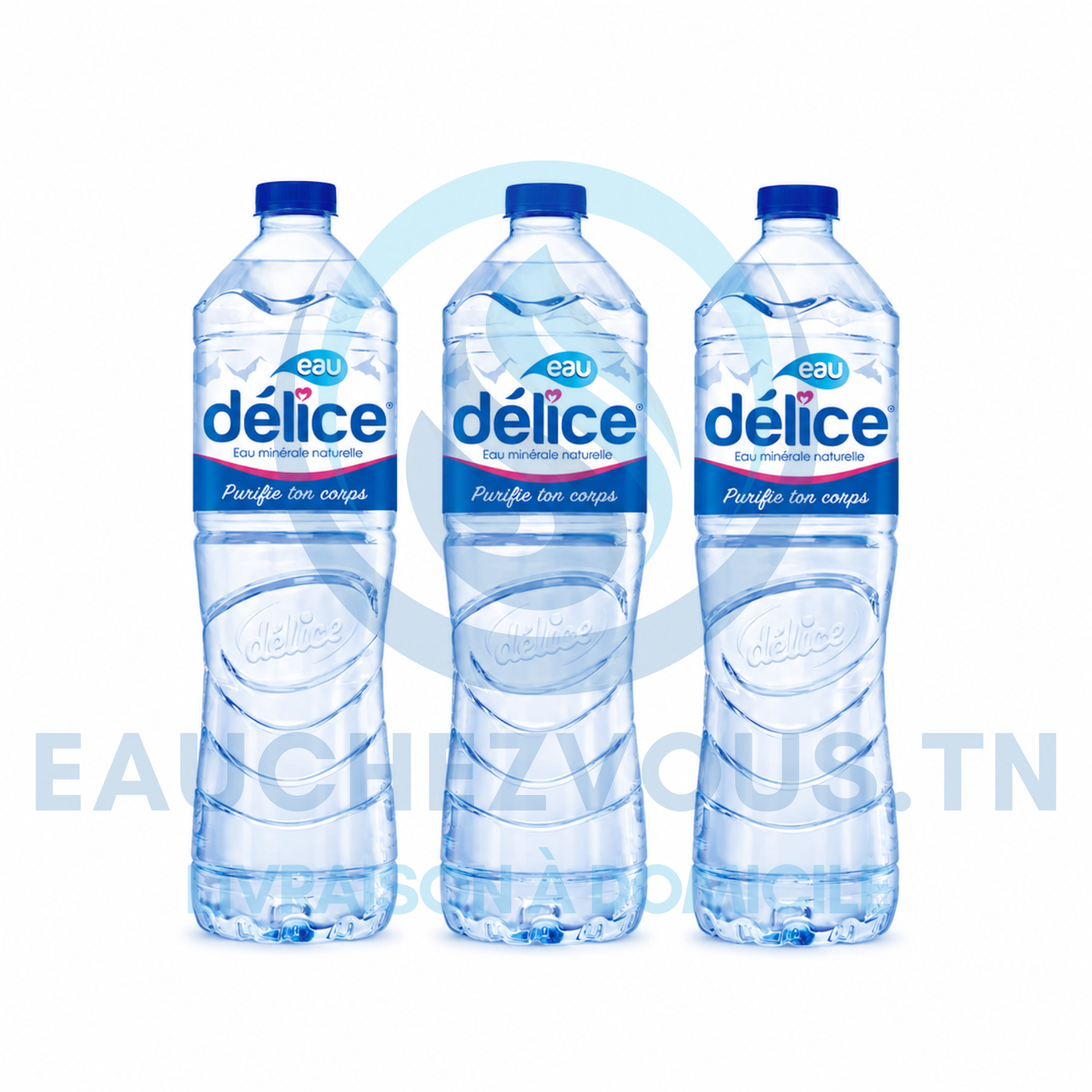 Eau minérale Délice 1.5L (Pack de 6)