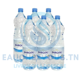 Eau minérale Bargou 1.5L (Pack de 6)