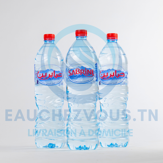 Eau minérale Sabrine 1.5L (Pack de 6)